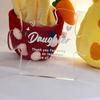 2D Flat, Cherished Daughter Gift Acrylic Table Decoration Plaque, Suitable for Wall Decoration, Porch, Room, Villa, Accents Home, Hallway, or Workplac