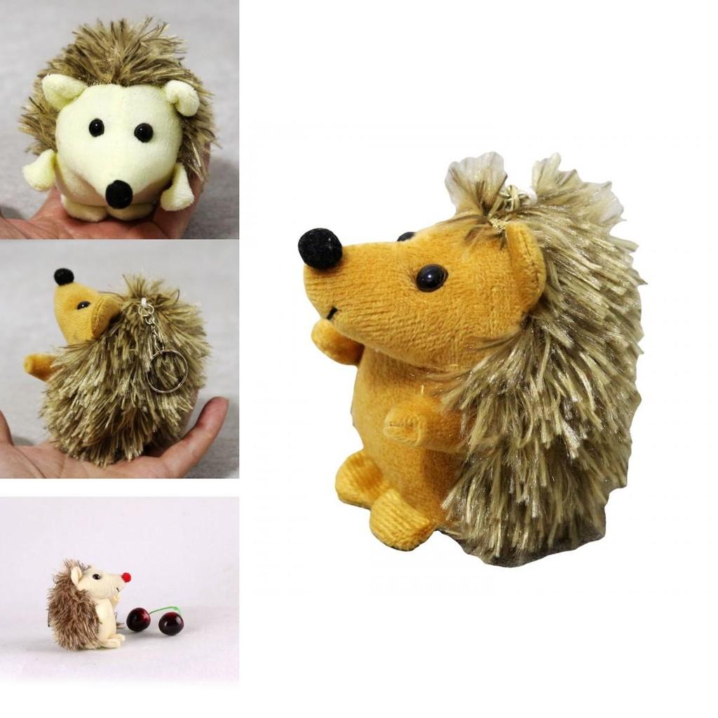 Adorable Plush Hedgehog Toy Soft Cuddly Stuffed Animal Creative Gift 10cm