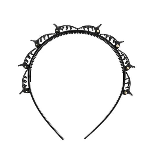 Fashion Double Layer Headband Hair Tools Double Bangs Hairstyle Hairpin Multi-layer