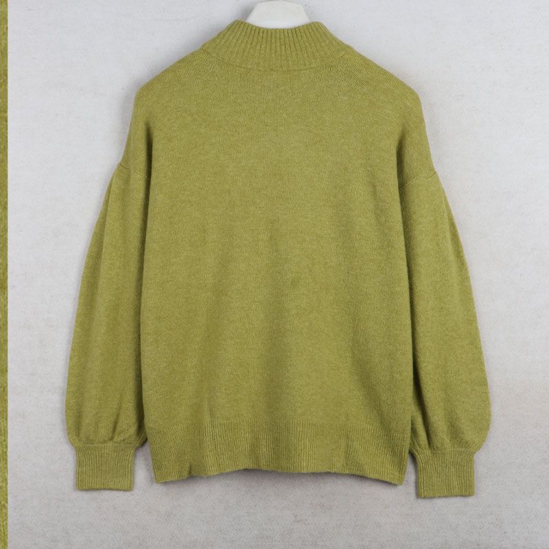 Sunshine House Fall and Winter New Arrival Export Fashion Es Home Round Neck Loose Plus Size Casual Women's Sweater Knitwear