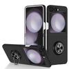 Ring Holder Anti-Falling Case for Samsung Galaxy Z Flip7 FE Flip6 Flip5 Flip 7 6 5 4 3 Flip3 Flip4 Shockproof Hard Cover Funda