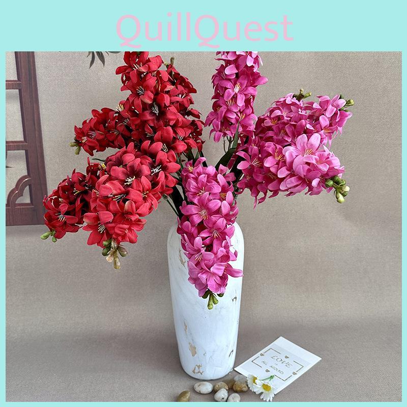 Flower Hyacinth Artificial Wedding Hotel Restaurant Decoration Desktop Ornament