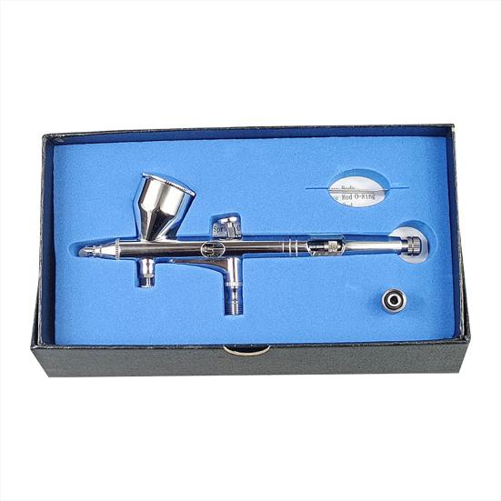 1 Σετ Airbrush Ελέγχου Διπλής Δράσης Εξωτερική Ρύθμιση Τροφοδοσίας Βαρύτητας Ακριβές ακροφύσιο Εργαλείο Μακιγιάζ Airbrush Nail Art