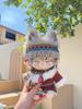AXLUCE Plush Clothes Ethnic Costume Plush Toy Clothes 20cm Doll - - - - - (Blue)