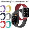 New Soft Silicone Strap For Xiaomi Band 8 Pro Replacement Watch Wristband Bracelet for Mi Band 8 Pro Smart Watch Accessories