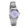 JewelryWe Waterproof Watch with Stainless Steel Popular and Cute Analog Bracelet Perfect for and Purple Women's Strap, Watch, Business, Casual,