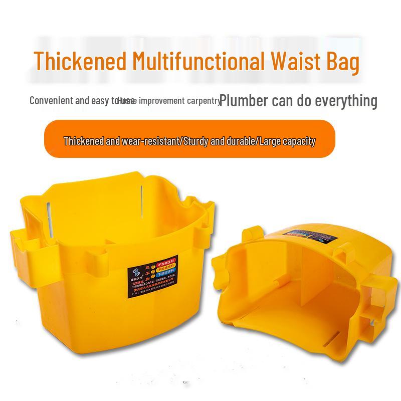 Multifunctional Nail Pouch: Woodworking Waist Bag with Single & Double Compartments