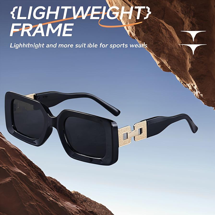 

Fashionable Chain Leg Women s Glasses Men s Glasses Small Square Frame Versatile Catwalk Modern Street Photography Glasses Casual Style чёрный