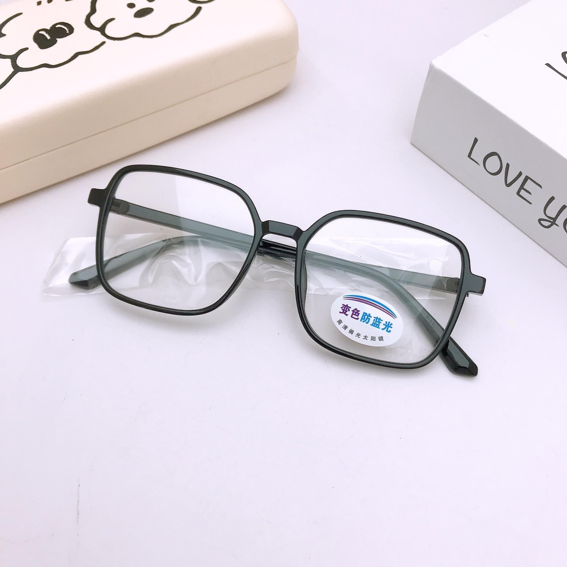 

Детские солнцезащитные очки с поляризованным светом, меняющим цвет, очки для чтения для студентов, очки двойного назначения для девочек, оптические очки