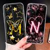 Phone Case For Huawei P60 P50 Pro P50E Lovely Letters Lightweight Soft TPU Transparent Silicone Shell For Huawei P 60 P 50 Cover