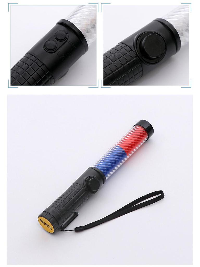 Rechargeable 29CM LED Glow Stick & Traffic Baton