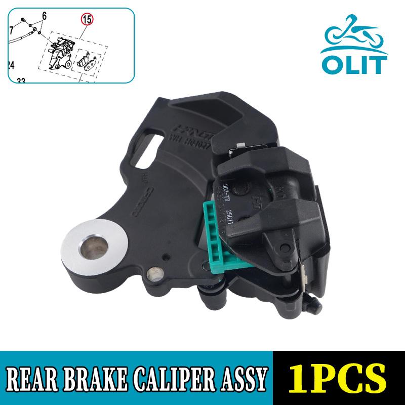 For CFMOTO Rear Brake Caliper Assy 23-25 450SR 450NK SR450 Brake Caliper Rear Motorcycle Accessories Original Parts 23-25