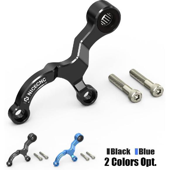 NICECNC Black Shift Stabilizer Gear Shift Support Compatible with Yamaha Tenere 700/XTZ700 2019-2024,Tenere 700 Rally Edition 2020-2024,Tenere 700