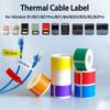 Niimbot B1/B2/B2Pro/B21/B21Pro/B31/B4/B203/B3S Cable Label Printing Paper Communication Network Wire Classification Self-adhesive Sticker