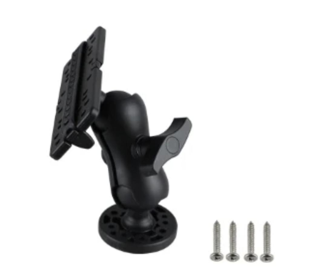 Swivel Fish Finder Mount Base GPS Electronics Fishfinder Holder Mounting Stand Plate GPS Navigation Fish Finder Bracket For Boat