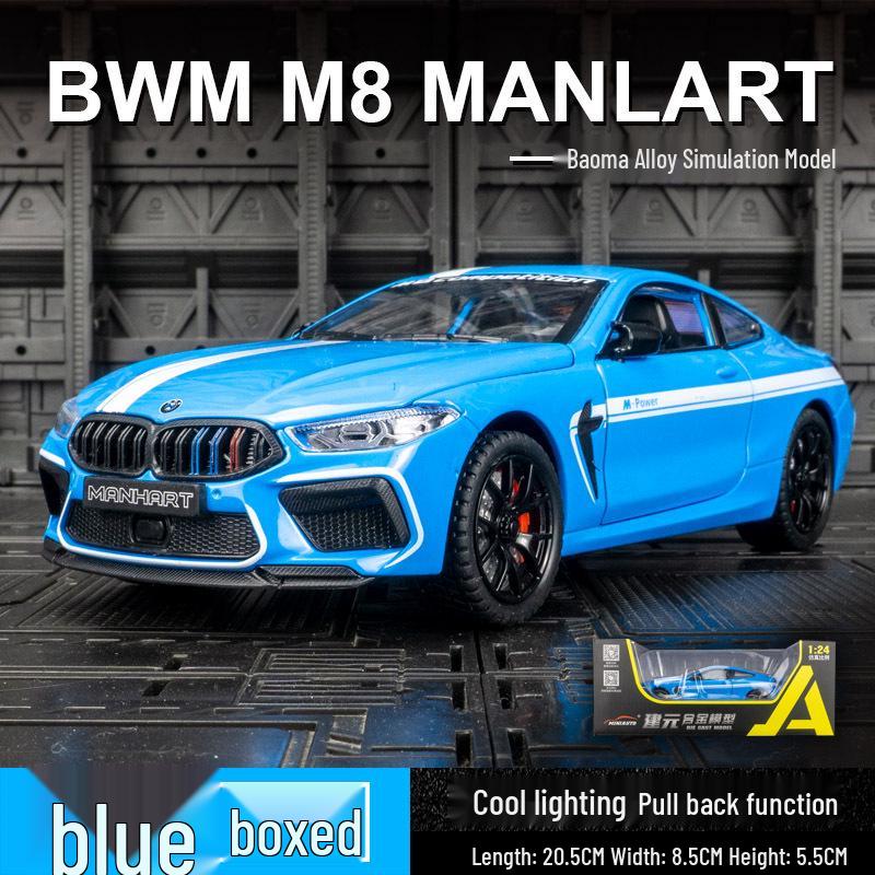 

Jianyuan M8 Thunder Edition Alloy Pull-Back Sports Car Model Toy синий