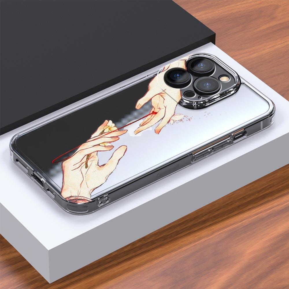 Heaven Official's Blessing For iPhone 15 14 13 11 12 Pro Max X XR XS Phone Case For iPhone 15 14 7 8 Plus SE Clear Soft Cover
