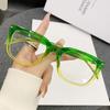 Anti Blue Light Blocking Glasses Frame Hand Made TR90 Resin Myopia Len Trend Clear Lenses Computer Eyeglasses