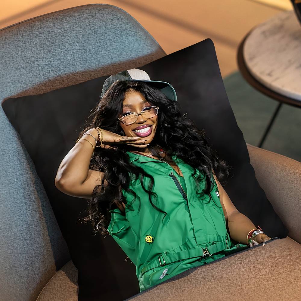 Hot Sos Ctrl Sza Pillow Cover Living Room Sofa Cushion Cover Bedroom Room Bed Pillow Cover Home Decoration
