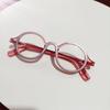 Small Round Frame Reading Glasses Retro Presbyopia Blue Light Blocking Glasses +1.0 +4.0