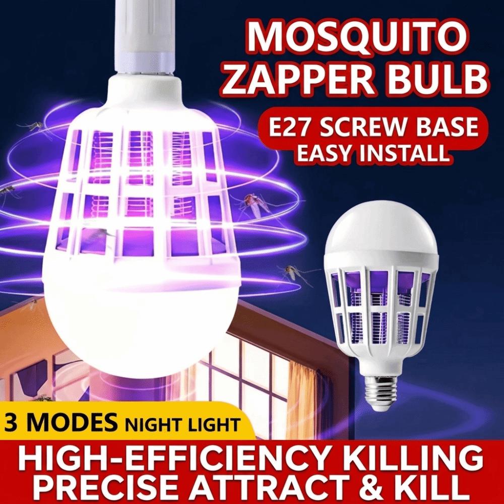 Energy Saving LED Mosquito Killer Bulb Pug-in Insect Trap Light  for Home Bedroom Garden Patio