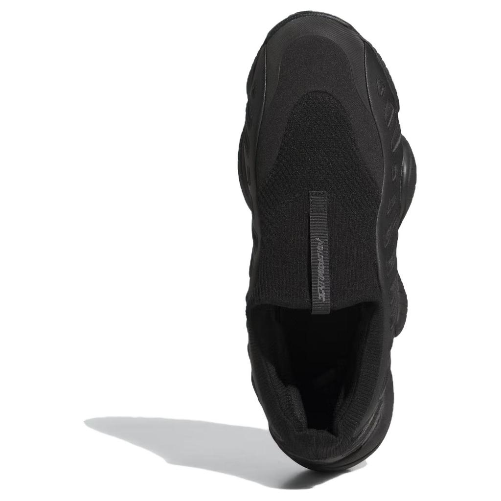 adidas Intimidation Scarpe da Basket Basse Resistenti all'Abrasione Vintage Unisex Sneakers Nere JS0823