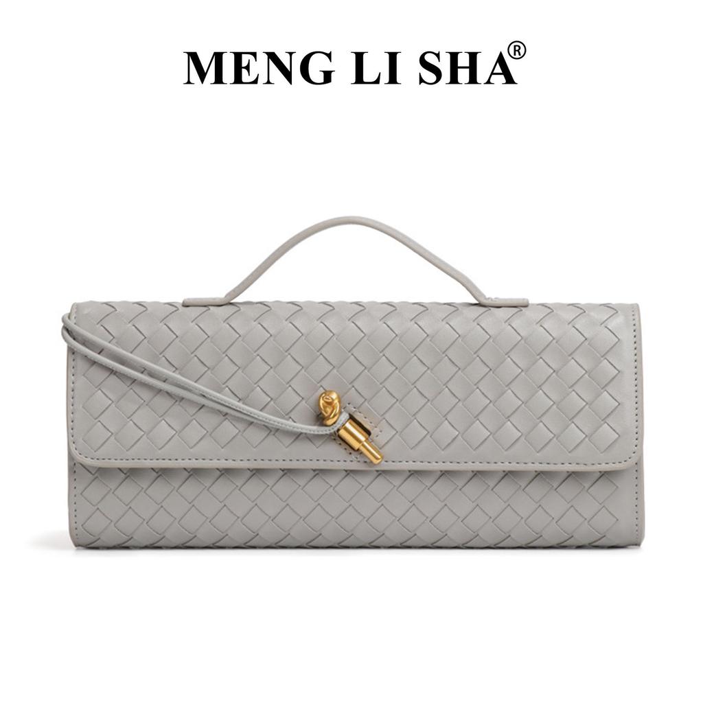 Geantă de mână acordeon țesută manual în stil chinezesc - Design crossbody și de umăr pentru utilizare de seară sau casual