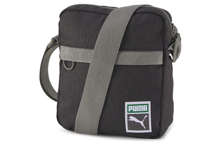 PUMA Полиэстеровая сумка через плечо Унисекс Черная 077437-01 Small