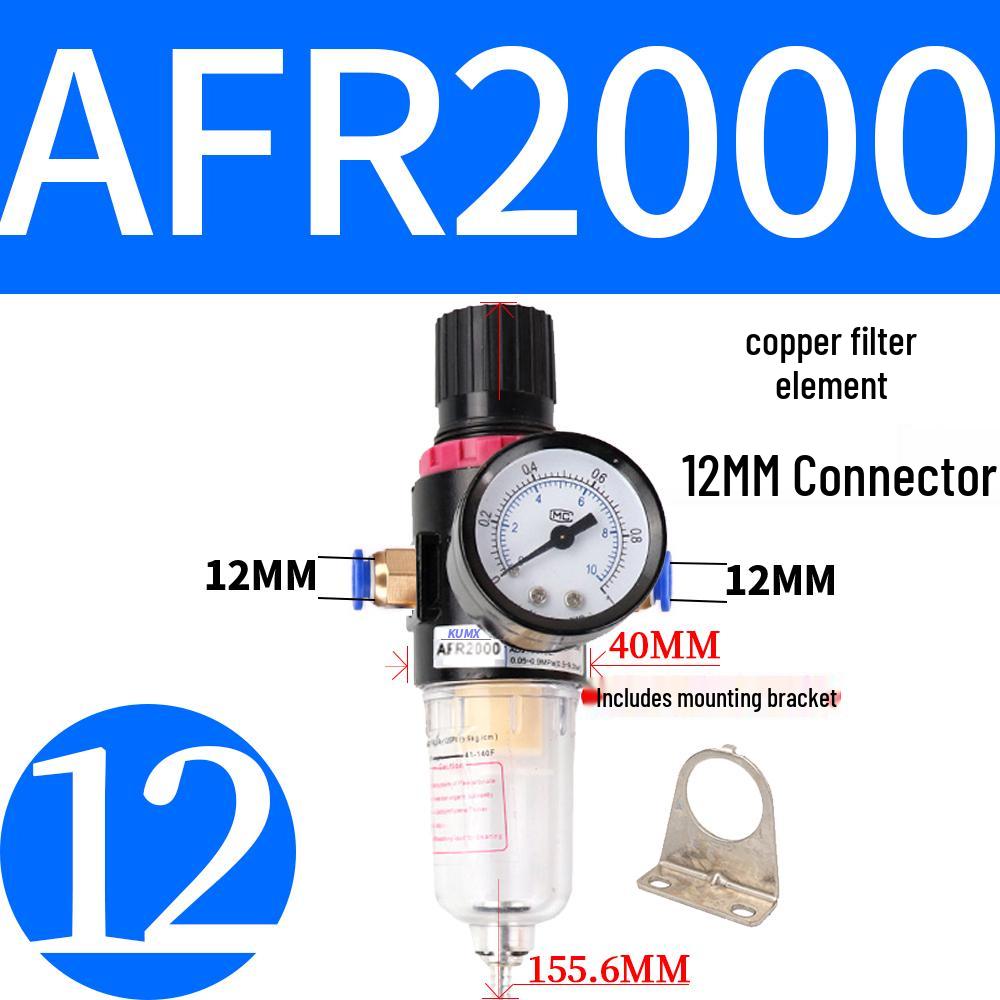 Air Source Filter & Oil-Water Separator BFC/AFC2000 AR Oil Mist AFR Pneumatic Pressure Regulator