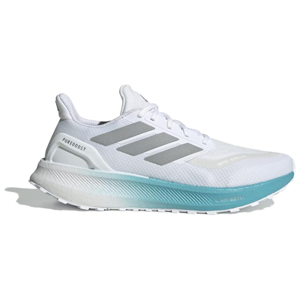 Adidas Pureboost 5 Comfortable Fashion Mesh Low Top Running Shoes Unisex Sneakers White JR7674