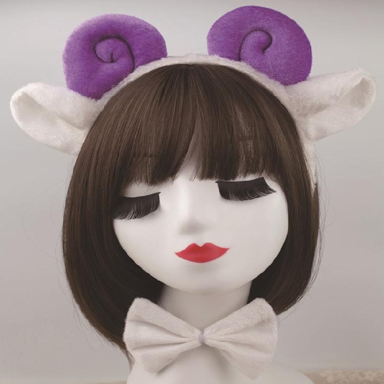 Kids Animal Costume Sheep Ears Headbands Bowtie,Tail,Tutus Glove 1/3/4/5pcs