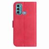 Pro Motorola Moto E13 E20 G05 G54 Edge 40...Série Elegantní univerzální kožené pouzdro na telefon s peněženkou a poutkem na zápěstí Multifunkční ochranný kryt