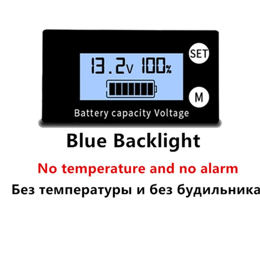 6133A DC 8V-100V Battery Capacity Indicator Lead Acid Lithium LiFePO4 Car Motorcycle Voltmeter Voltage Gauge 12V 24V 48V 72V