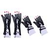 Sexy Punk Nylon Black Mesh Lace Long Gloves Net Mitten Women Fishnet Gloves Fingeless Mittens