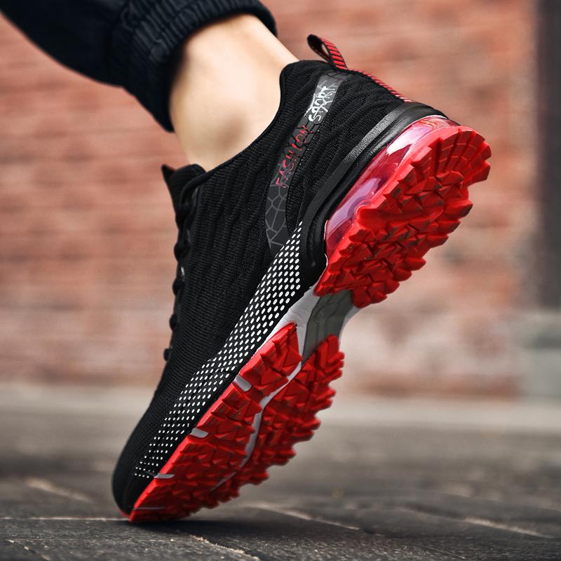 2024 New Men Running Shoes Breathe Sports Shoes Fashion Shock Damping Training Shoes Walking Fitness Outdoor Sneakers Size 39-48