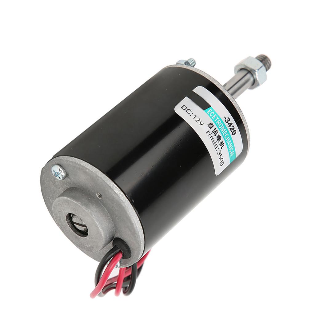 DC Motor Permanent Magnet High Speed Low Noise CW CCW Mini Brushed Electric Motors 30W12V 3500RPM
