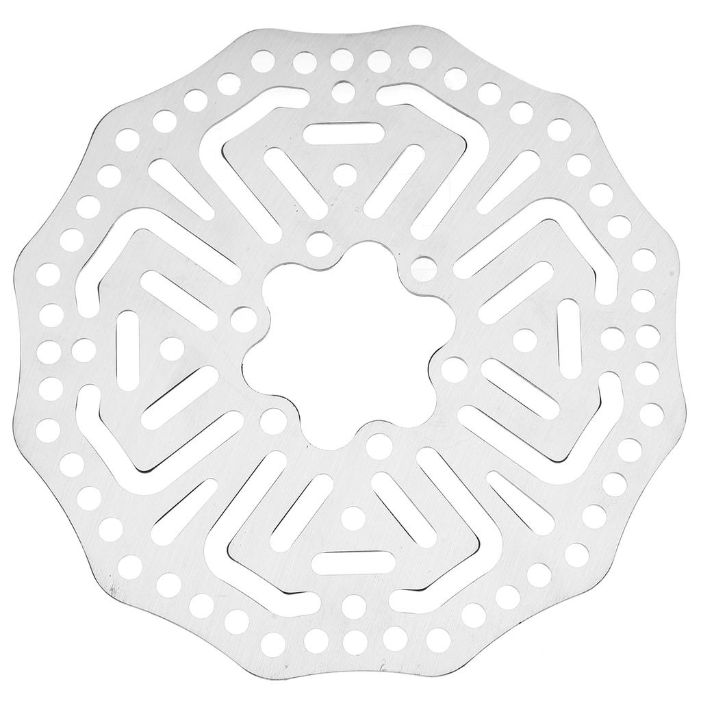 Bicycle Brake Disc Friction Effect Bicycle Disc Brake Rotor 6 Holes 140mm for Mountain Road Bicycle and Other Kinds of