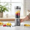 600ML Capacity Portable Blender USB Rechargeable Fruit Mixers Electric Juicer  Smoothie Making