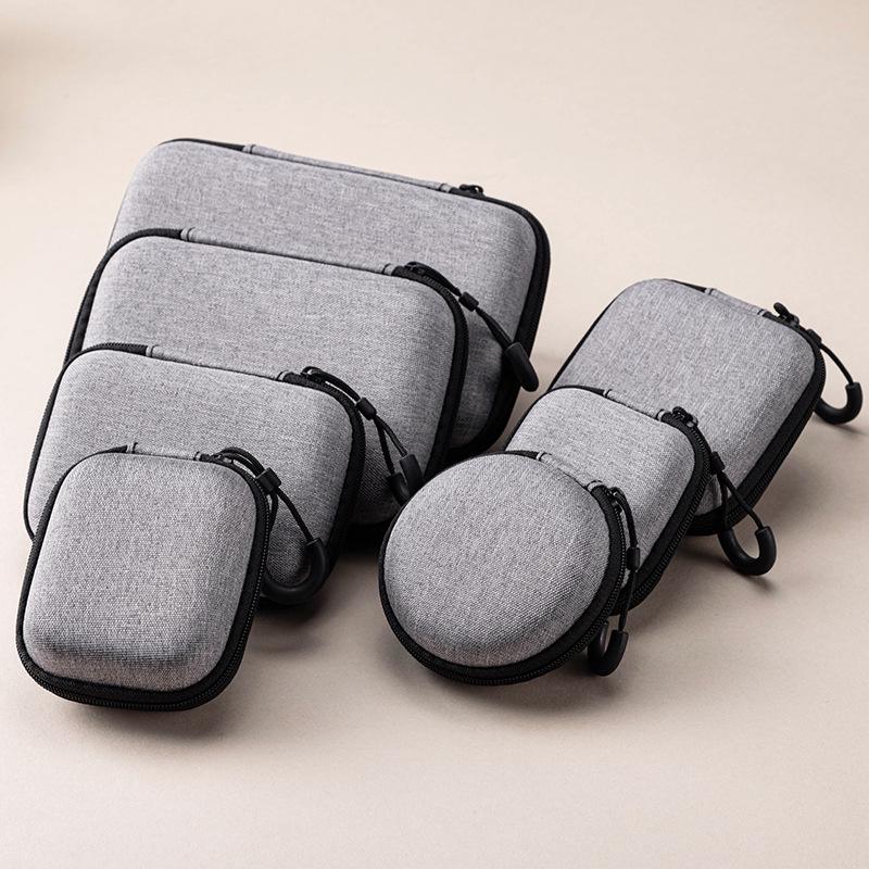 Eva Earphone and Charger Storage Bag for Cables and Hard Drives