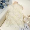 2026 Summer Women's Chinese Embroidered Beaded Vest Shawl Jacket