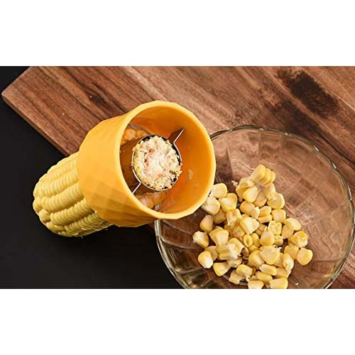 Corn Kernel Remover, Convenient Corn Peeler, Thresher, Corn Cutter, Corn Cutter, Household Corn Tool, Easily Peels Corn Kernels, Kitchen