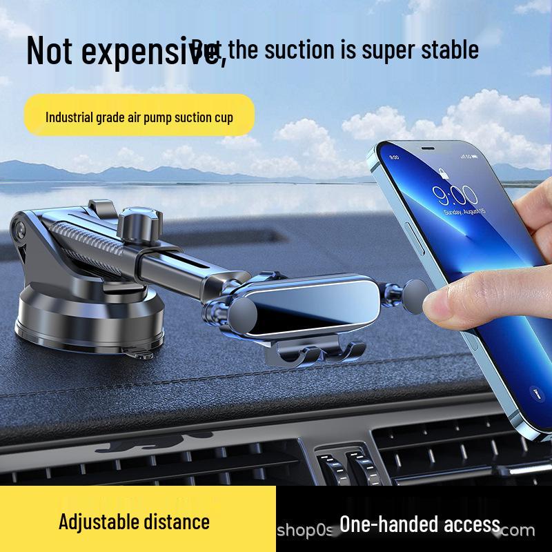 Universelle Schwerkraft-Handyhalterung für das Auto mit Saugnapf für Armaturenbrett und Windschutzscheibe zur Navigation
