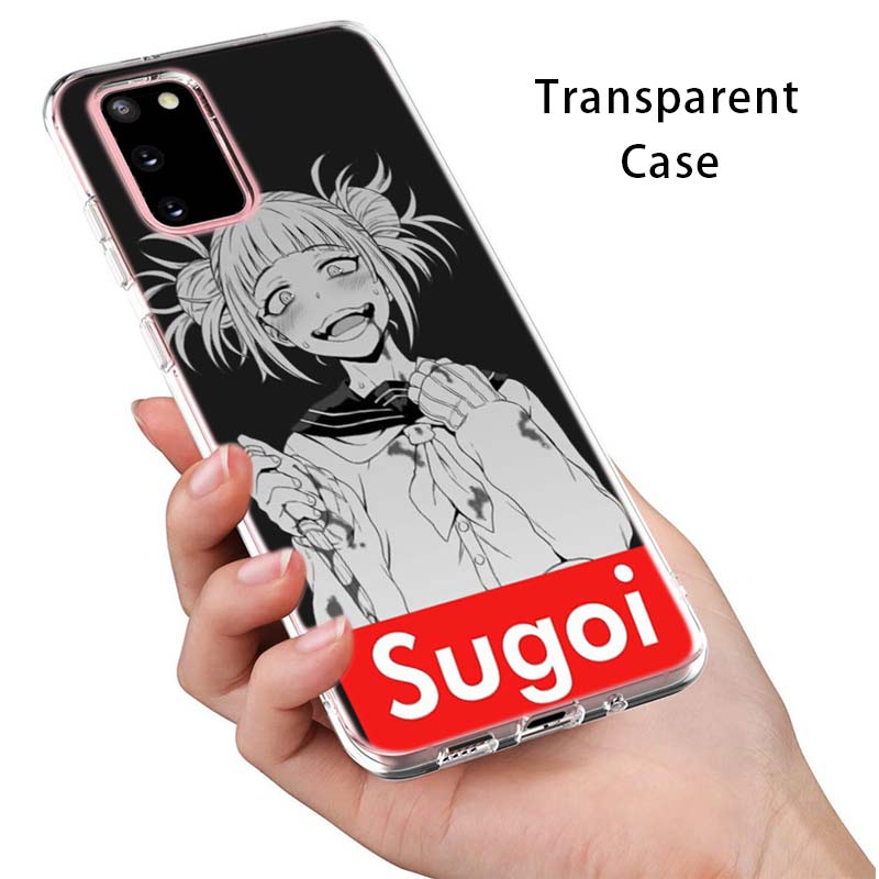 Sugoi Senpai Anime Waifu For Samsung Galaxy S22 Pro S21 S20 FE Ultra S10 S10E Lite S9 S8 Plus S7 S6 Edge Soft Phone Case