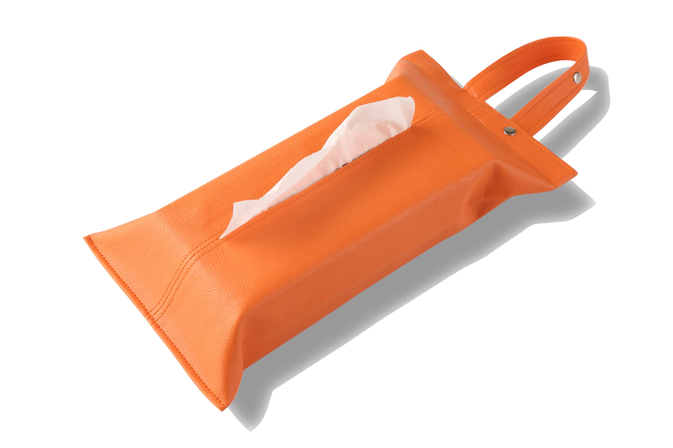 [Libero] Hanging tissue case (tissue cover) Can be hung in оранжевый