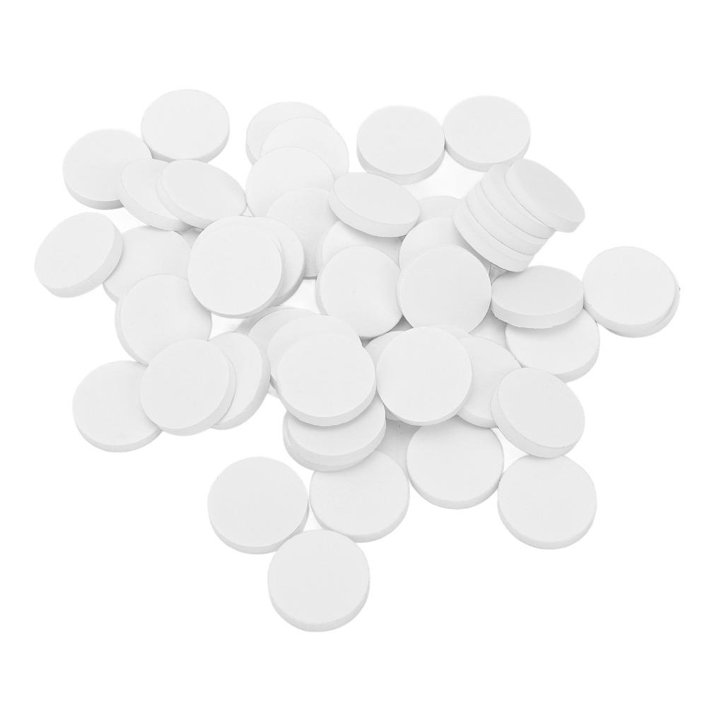 50pcs 25Mm Diameter Self Adhesive Nail Sanding Pad Professional Salon Manicure Use