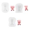 Bear Shaped Fondant Mold Chocolate Moulds Baking Cake Molds Clay Moulds Silicone Soap Molds Gift for Hand-Making Lover