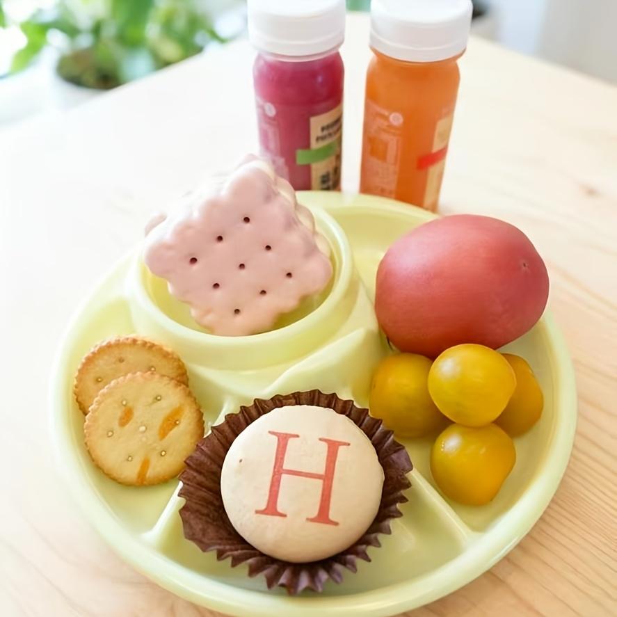 Random Color Food Divider Plate