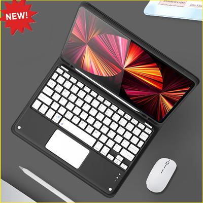 Magnetische Tastatur Fall für IPad Pro 11 10,5 9,7 Air 3 2 1 Bluetooth-kompatibel Touchpad Tastatur Abdeckung für IPad Air 4 10,2 7th 8th