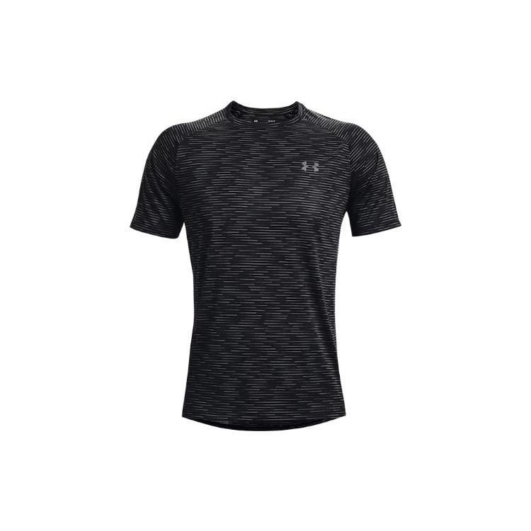 Under Armour Tech 2.0 Dash Short Sleeve Black Men s 1366140-001 S