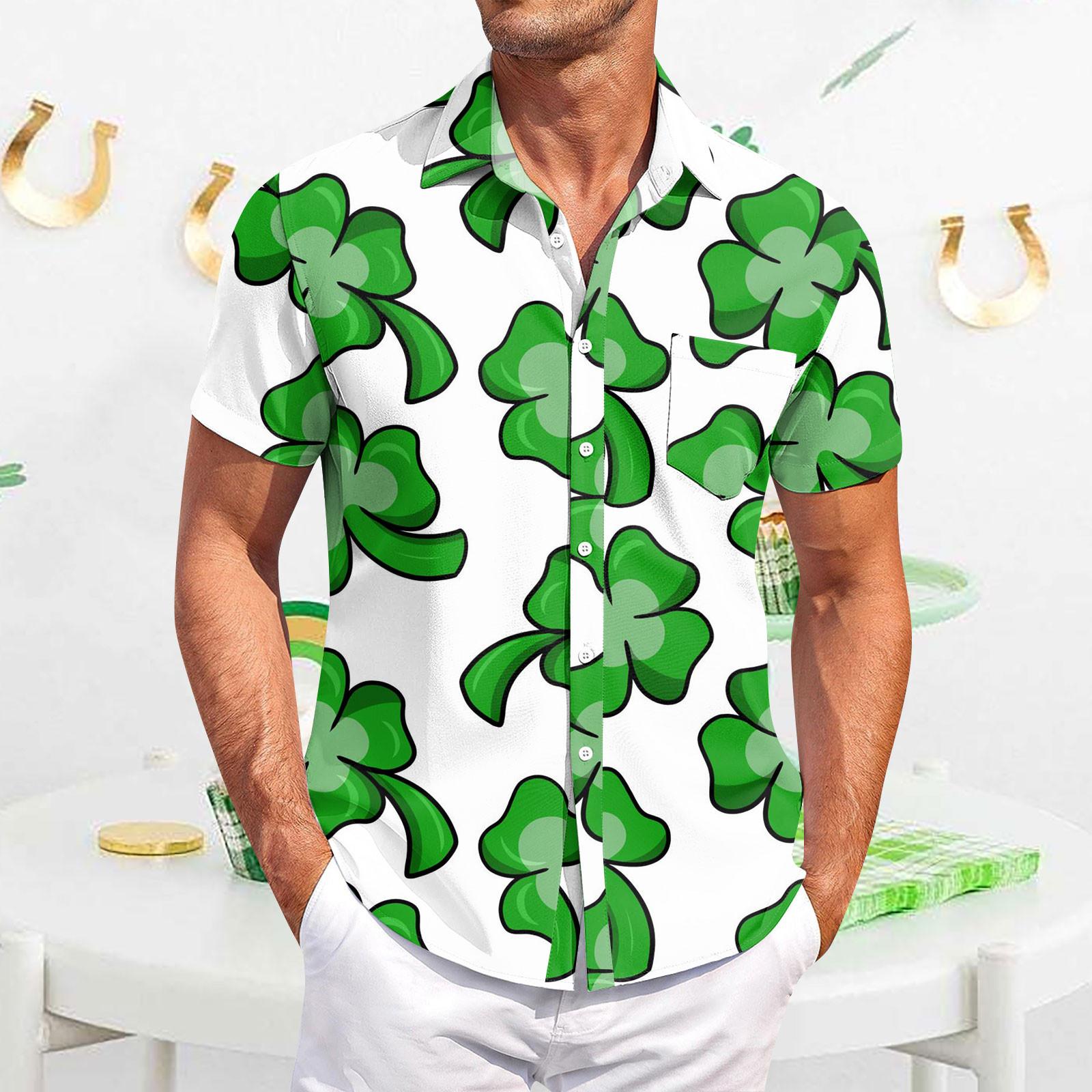 

Мужские винтажные рубашки для боулинга на пуговицах с коротким рукавом, летняя пляжная рубашка XL